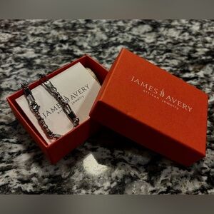 Silver James Avery Fishers of Men Bracelet